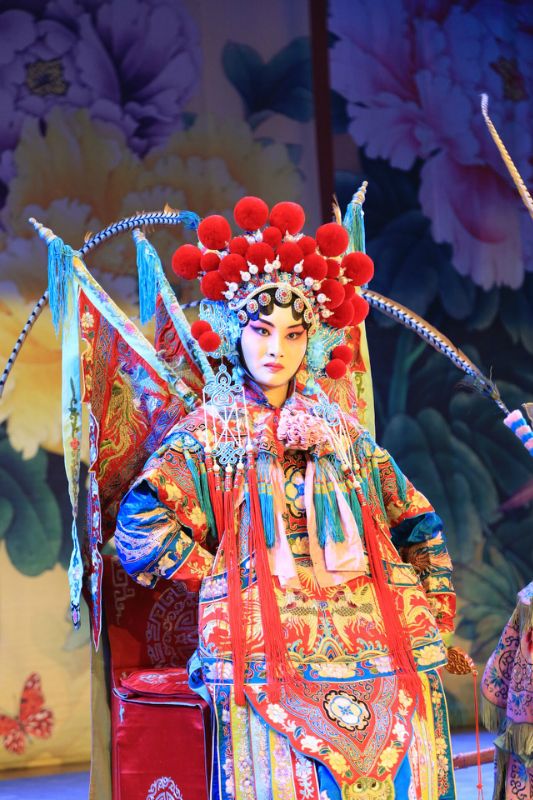 我社16级社员胡笑源饰樊梨花